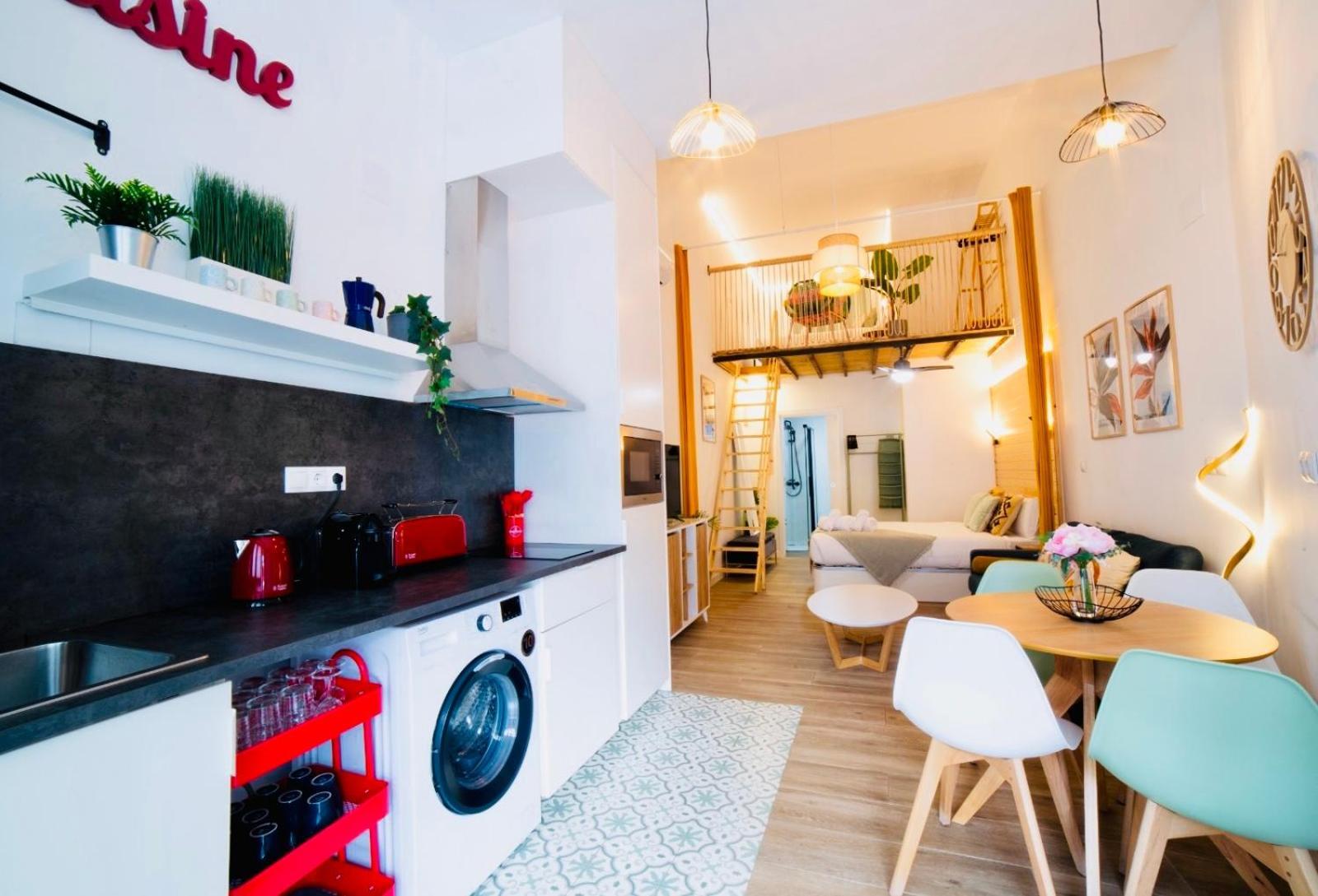 Apartament B2 Verdeguer - Cozy Loft Close To The *