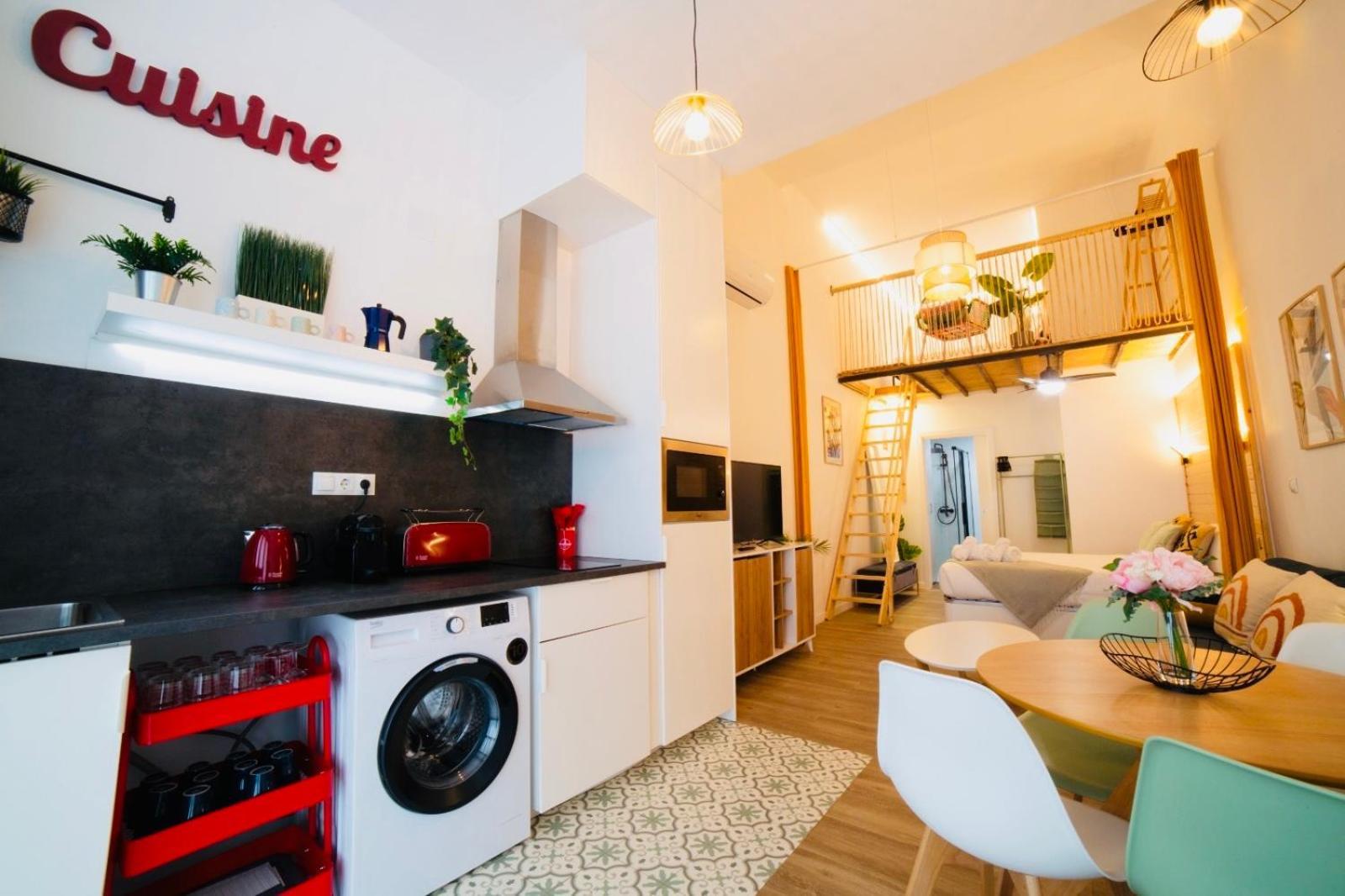 B2 Verdeguer - Cozy Loft Close To The Apartament Walencja